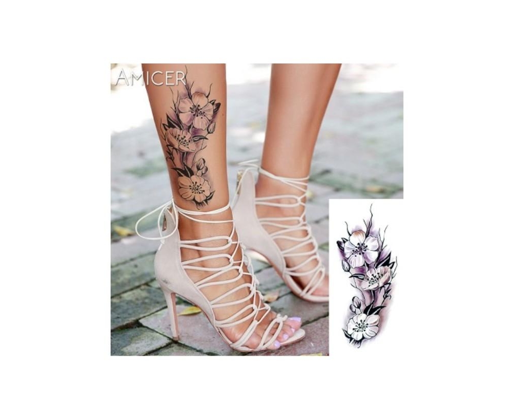 Express Yourself with 10 Unique Removable Tattoo Stickers