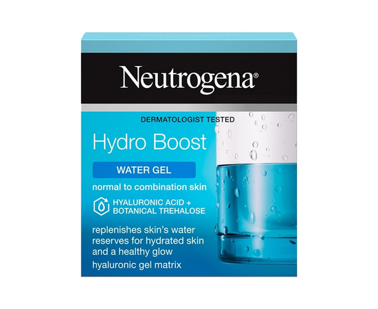 Neutrogena Hydro Boost Water Gel Normal toCombination-Skin-Hyaluronic Acid Botanical Trehalose 50ml